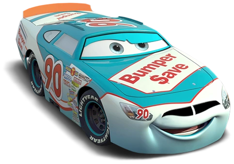 Disney Cars Die-cast Pounchy Wipeout auto