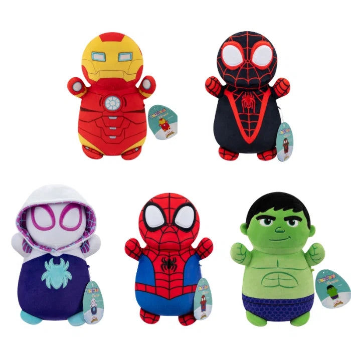 Squishmallows HugMees Spidey and Amazing Friends pehmolelu 25cm