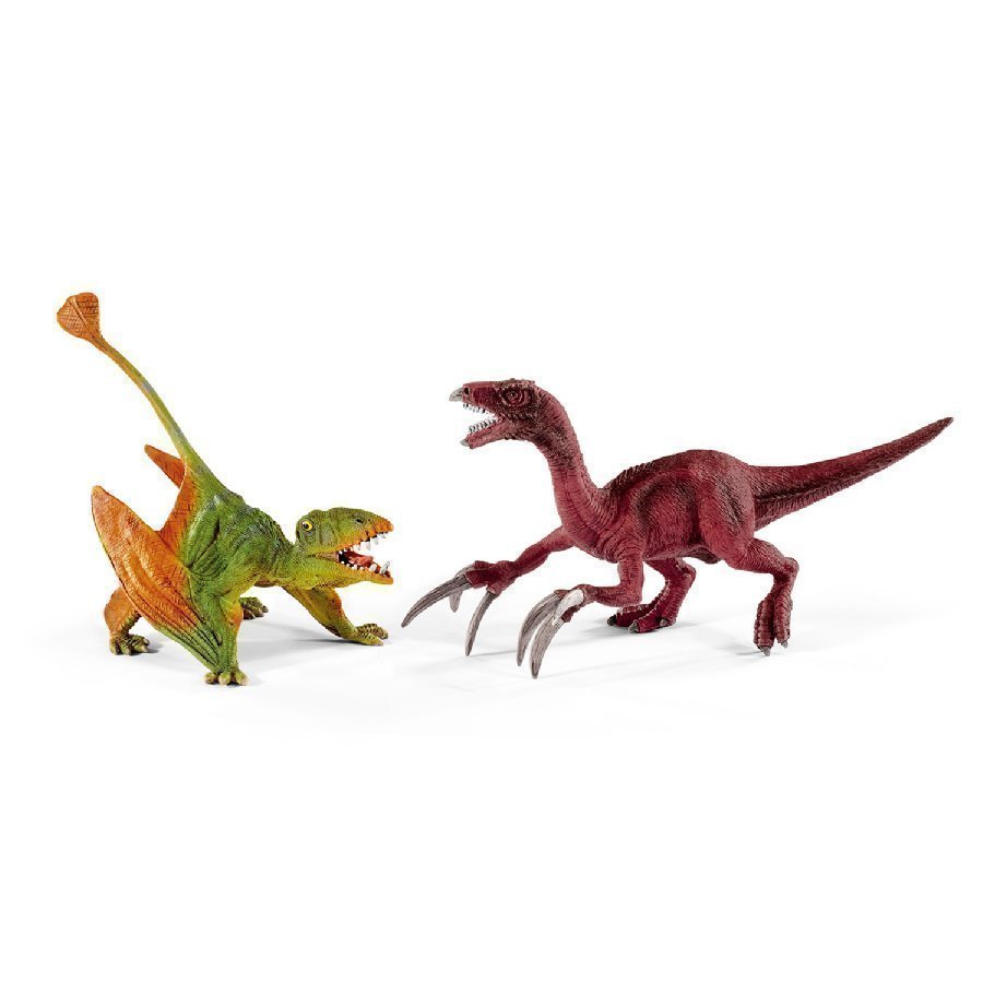 Schleich Dinosaurs 41425 Dimorphodon and Therizinosaurus