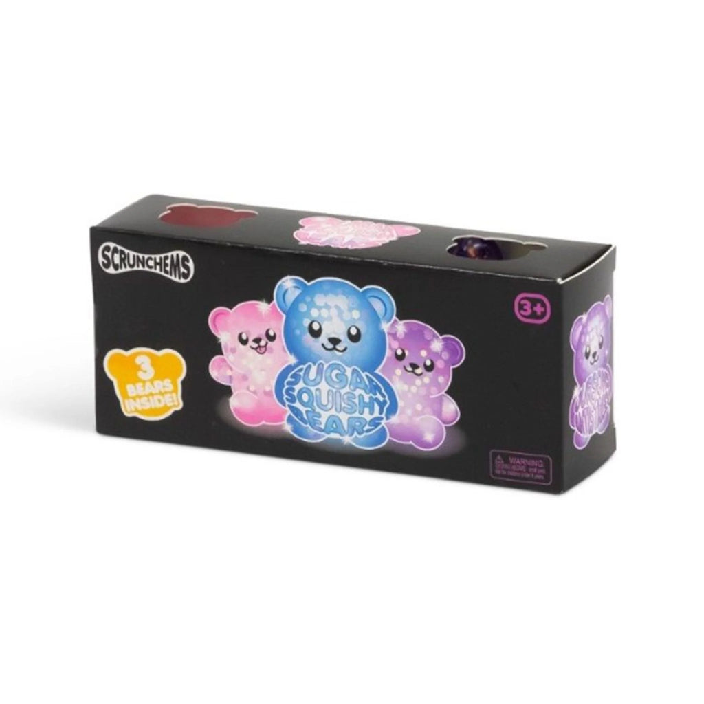 Scrunchems Sugar Squish nalle puristelu lelu 3kpl