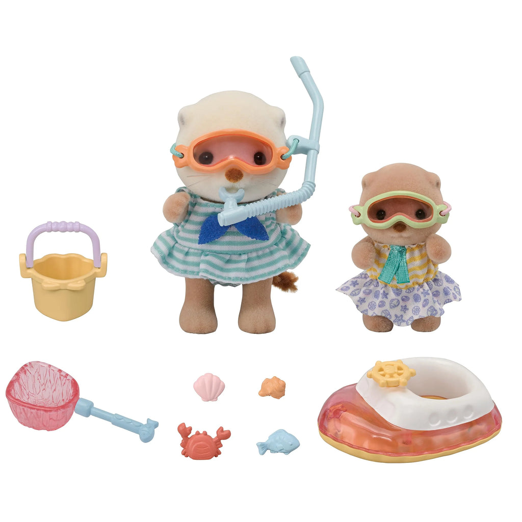 Sylvanian Families 5804 Merisaukot snorklaamassa setti