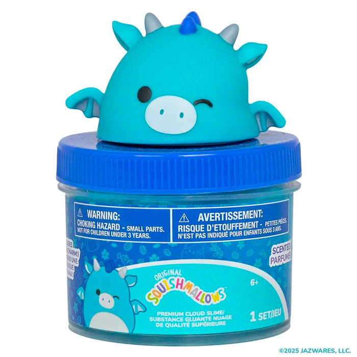 Squishmallows Character Topper Jar - Slime lima
