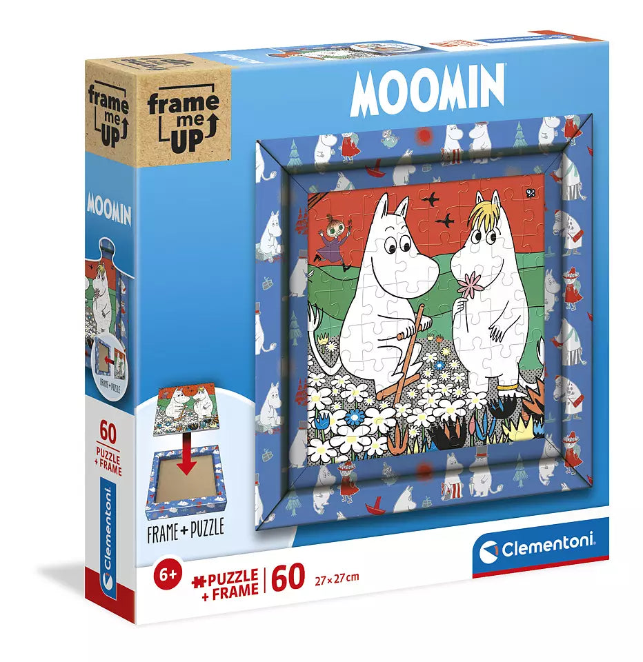 Clementoni Muumi Frame Me Up -palapeli, 60 palaa