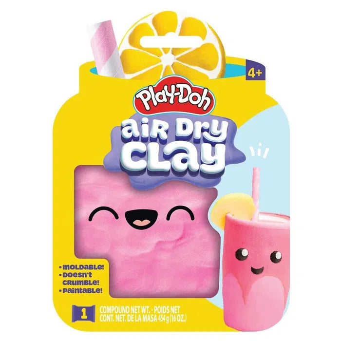 Play-Doh Air Dry Clay Shaped Bag Pink Lemonade
