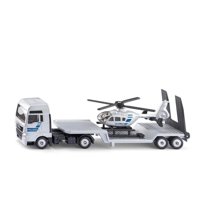 Siku 313-1759 1:87 MAN Truck With Police Helicopter