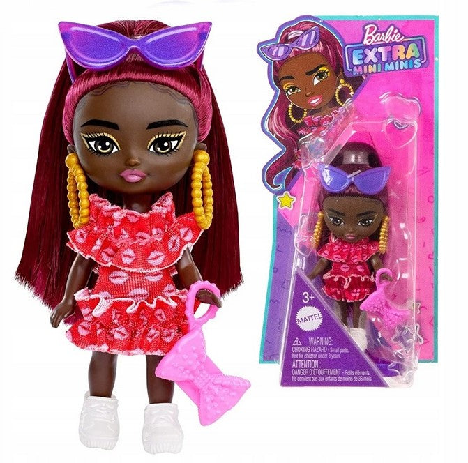 Mattel - Barbie Extra Mini Minis nukke, 1kpl