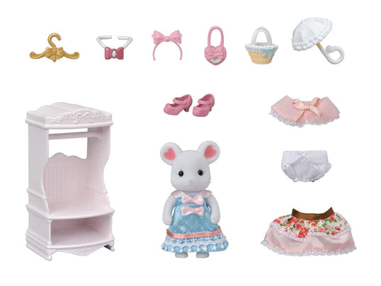 Sylvanian Families 5540 Muotileikkisetti ja vaahtokarkkihiiri
