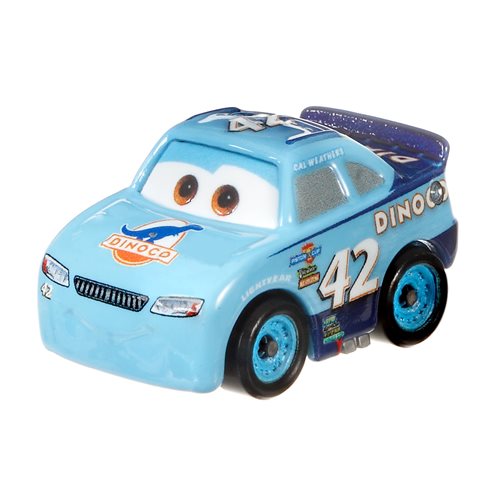 Disney Pixar Cars Mini Racers Cal Weathers - Dinoco 42 auto
