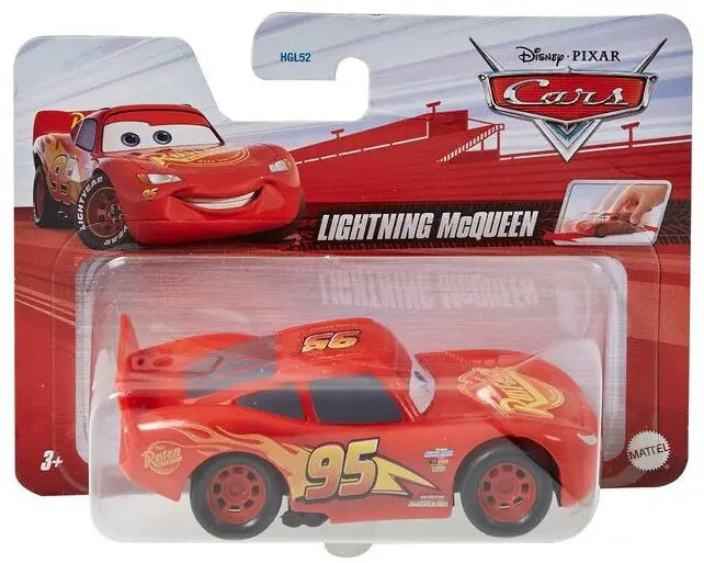 Disney Pixar Cars Lightning McQueen pull back auto 1:43