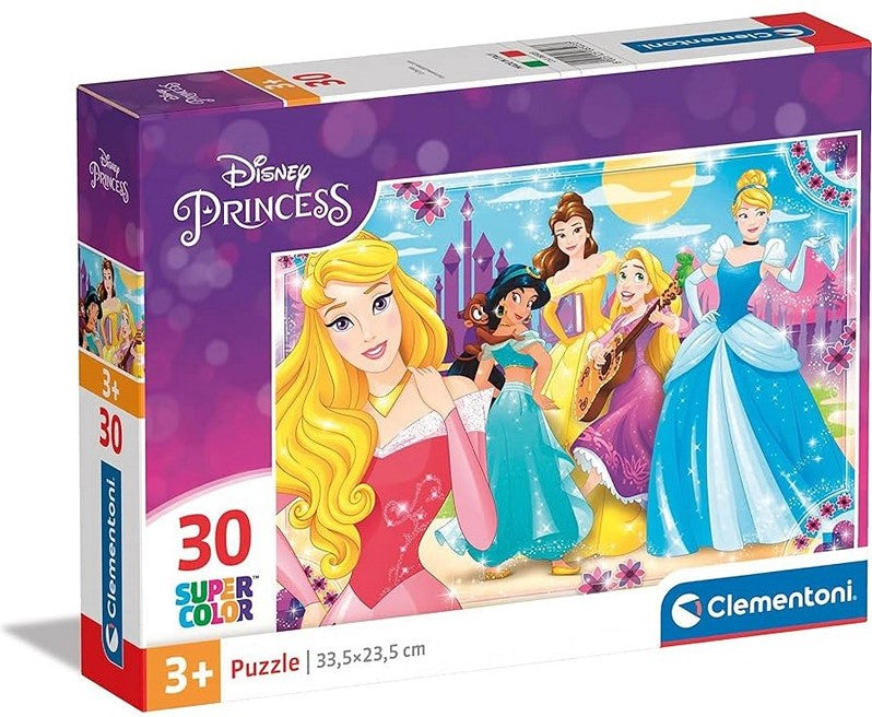 Clementoni Disney Princess Super Color Palapeli 30palaa