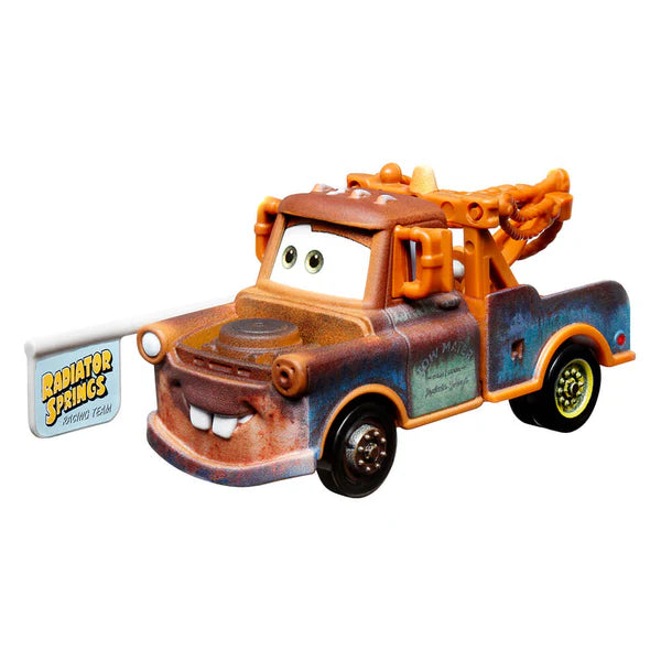 Disney Pixar Cars Mater with sign auto