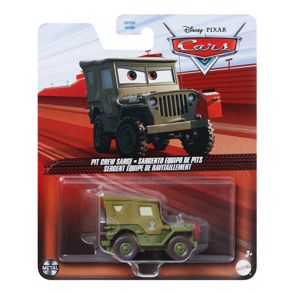 Disney Pixar Cars Pit Crew Sarge auto