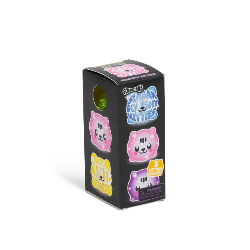 Scrunchems Diddy Squishy Kitties 3kpl Stressilelu