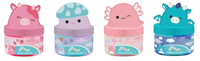 Squishmallows Character Topper Jar - Slime lima