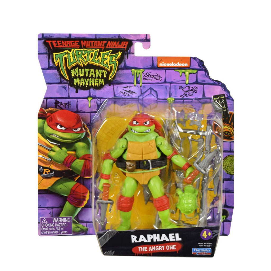 Teenage Mutant Ninja Turtles Movie Basic Figure Raphael The Angry One ...