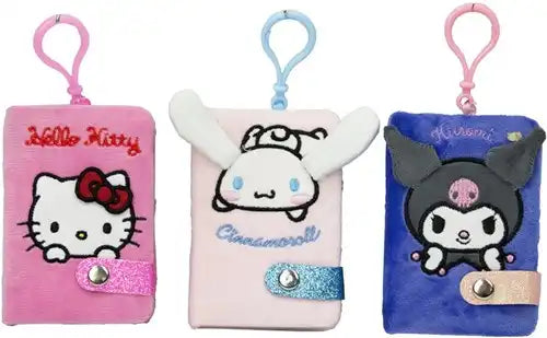 Hello Kitty Mini Plush Notebook 7x10cm