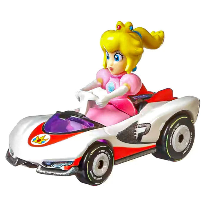 Hot Wheels Mario Kart  - Princess Peach P-Wing auto