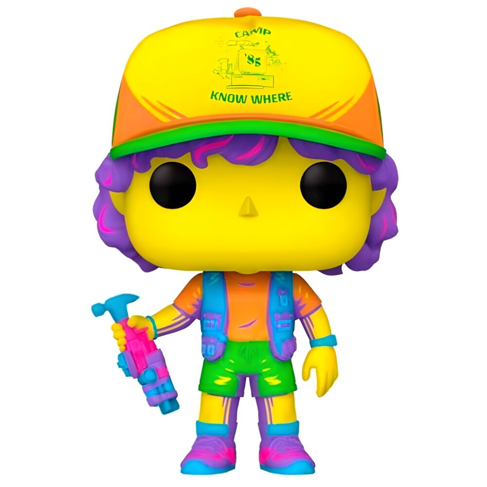 Funko POP Television #828 Netflix Stranger Things Dustin in Beef Black Light Exclusive