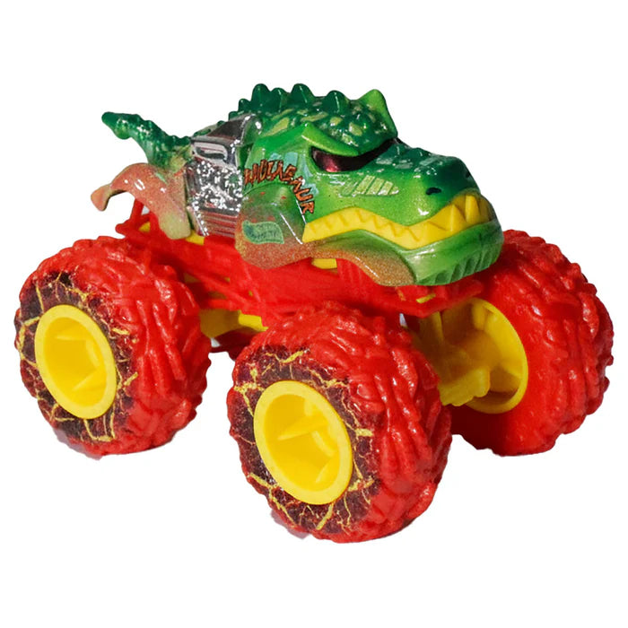 Hot Wheels: Monster Trucks Sharks&Dinos - Rageasaur Red Wheels 1:64