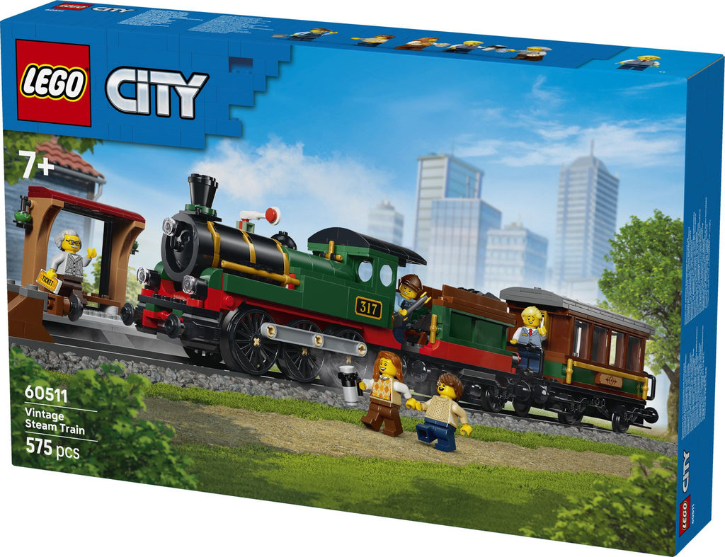 LEGO City 60511 Vanhanaikainen höyryjuna