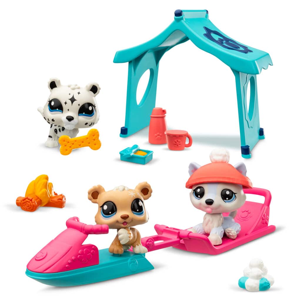 Littlest Pet Shop G7 Snowy Day - Husky ajelu