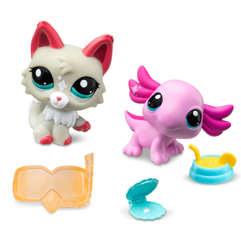 Littlest Pet Shop G7 Divin' Divas Pet Pair - #021 #025