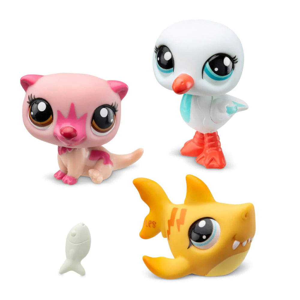 Littlest Pet Shop G7 Island Vibes 3-Pack - ##041-043
