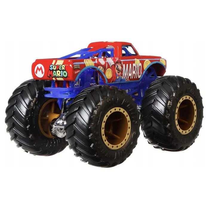 Hot Wheels: Monster Trucks Super Mario - Mario 1:64