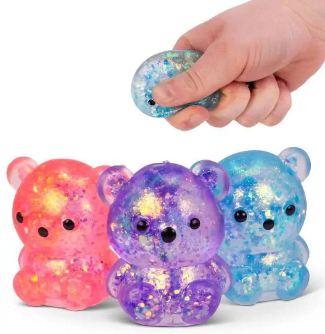 Scrunchems Sugar Squish nalle puristelu lelu 3kpl