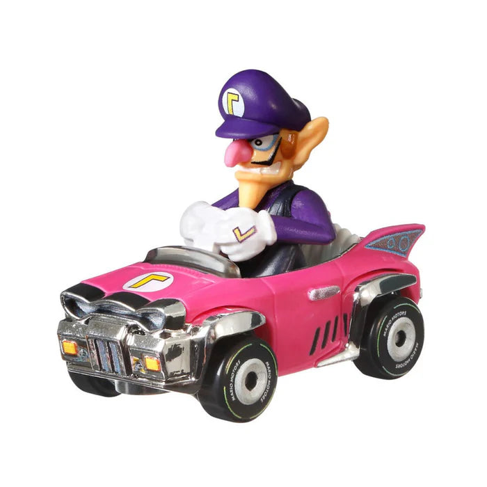 Hot Wheels Mario Kart - Waluigi Badwagon auto