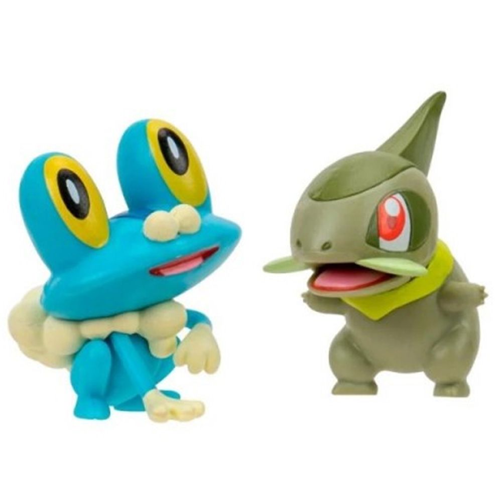 Pokémon - Battle Figure Pack - Froakie ja Axew