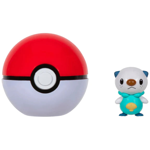 Pokemon Clip ´n´Go Oshawott ja Poké Pokepallo