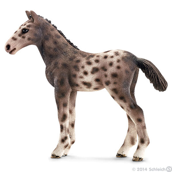 Schleich Horse Club 13760 Knabstrupin hevosen varsa