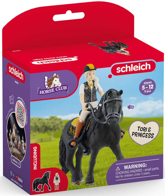 Schleich Horse Club 42640 Horse Club Tori & Prinsessa