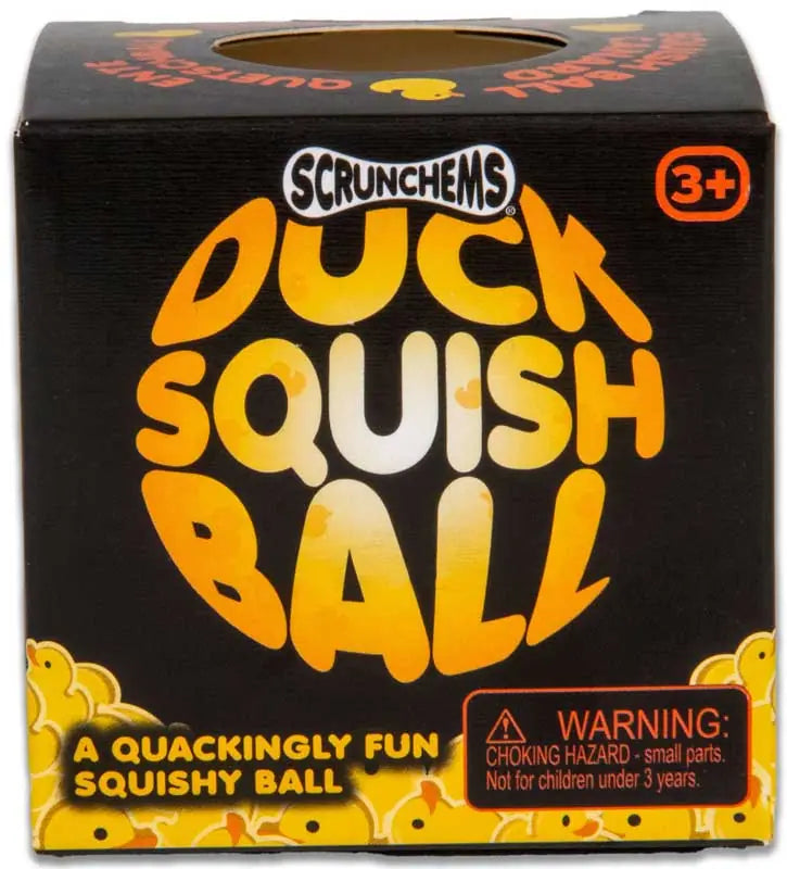 Scrunchems Duck Squish Ball -  Stressipallo