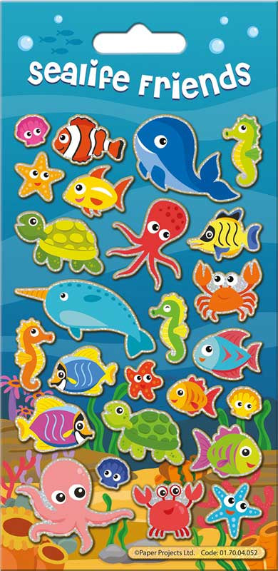 Sealife Friends Stickers Tarrat