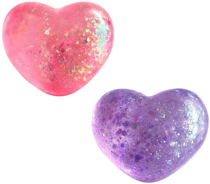 Sparkly Squishy Heart Stressilelu
