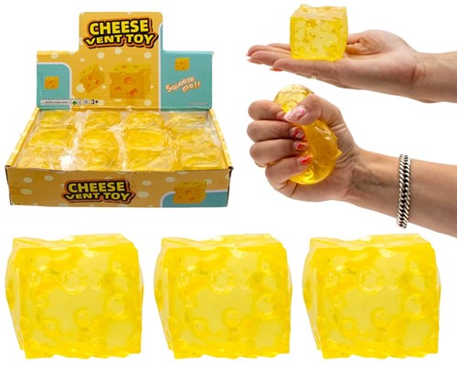 Squeeze Slow Rise cheese 5,5x5,5cm 150 grams - stressilelu