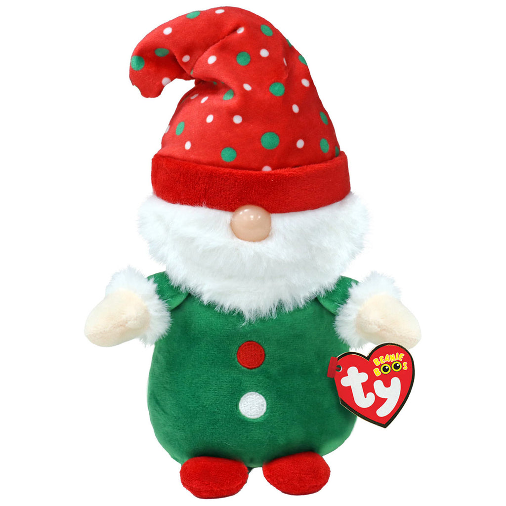TY 37309 Beanie Boos GNOLAN - green gnome pehmo