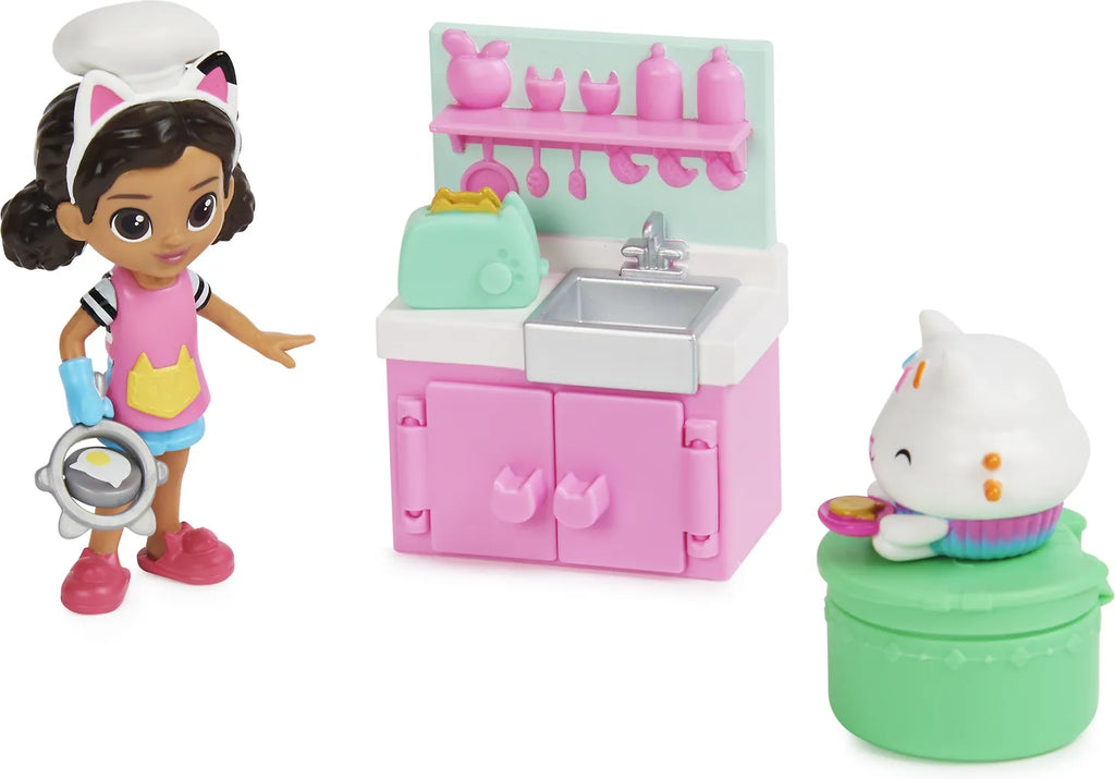 Gabby's Dollhouse Kat-tiviteetti Lunch & Munch -figuuripakkaus