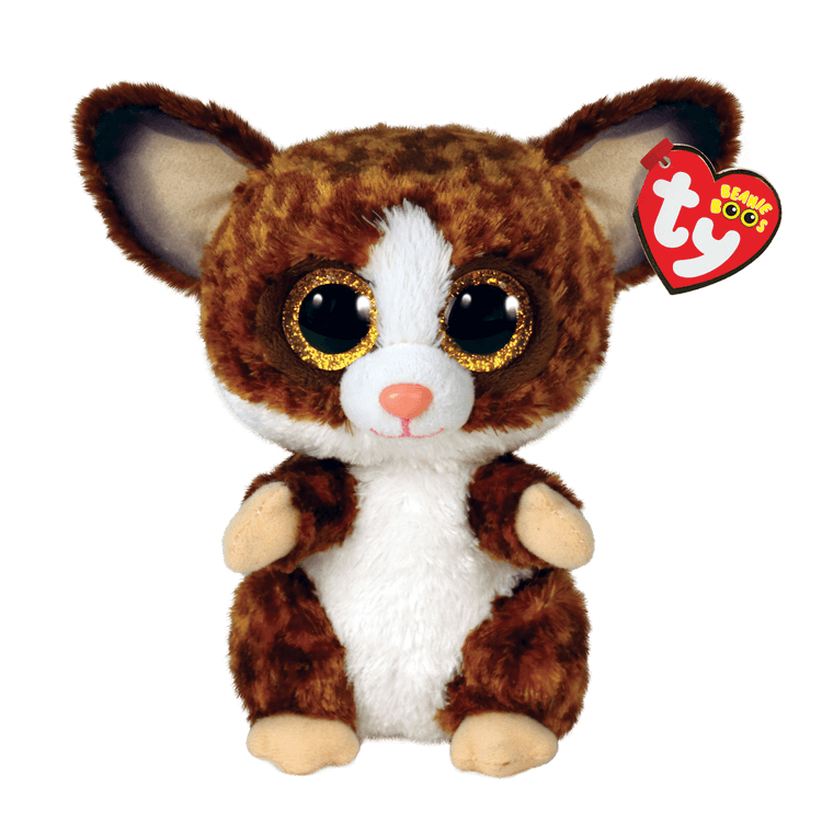 TY 36374 Beanie Boos Binky  - Bush baby brown reg