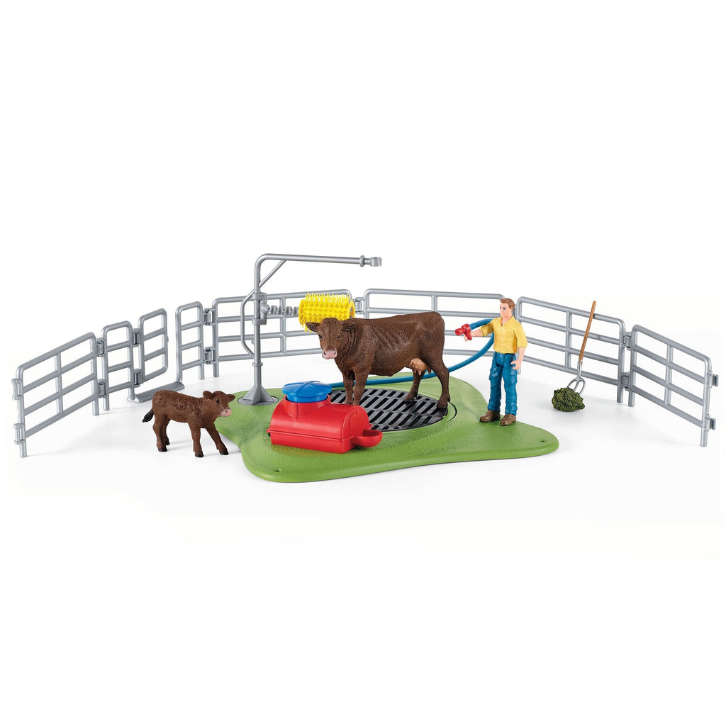 Schleich Farm World 42529 Lehmän pesupaikka