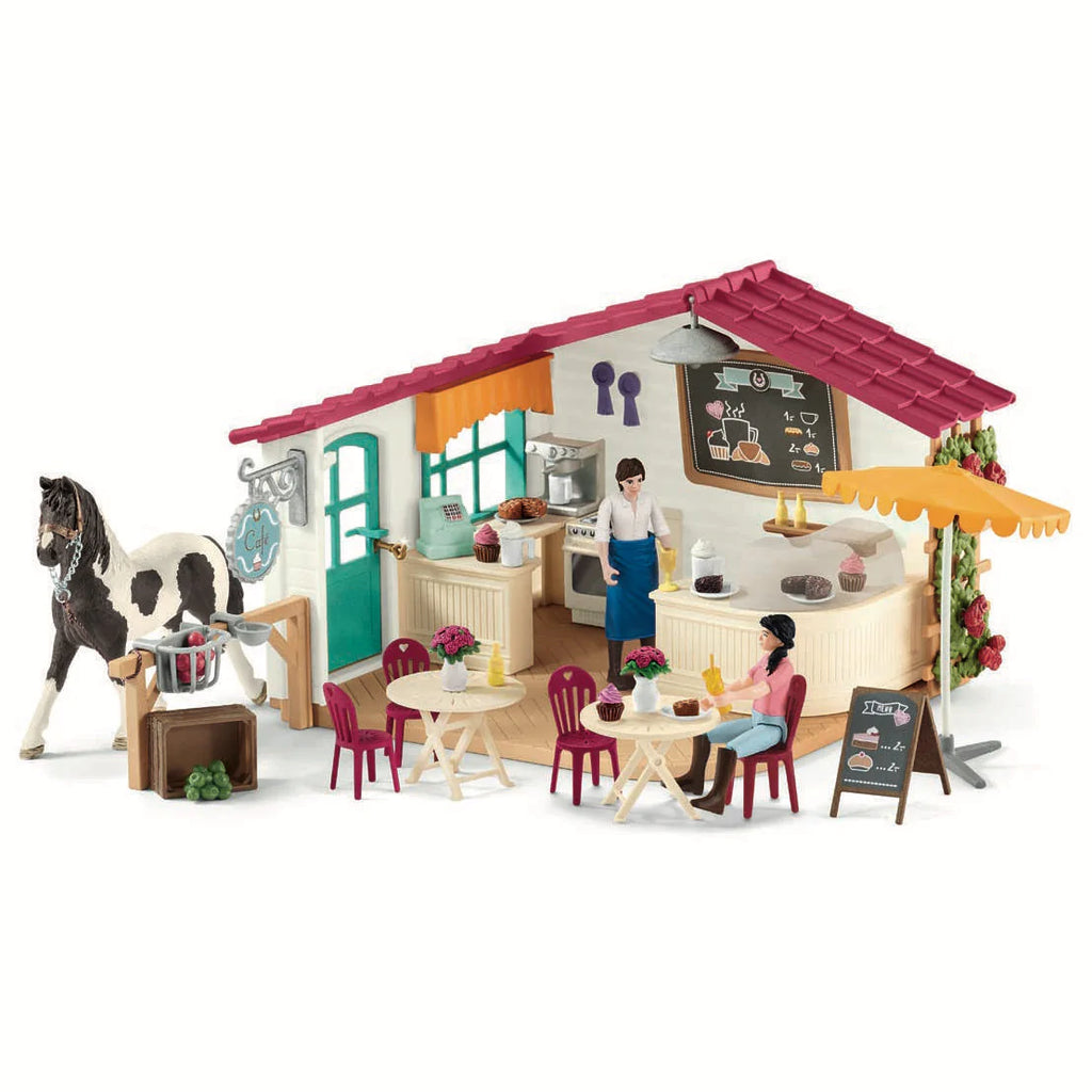 Schleich Horse Club 42592 Ratsastajakahvila