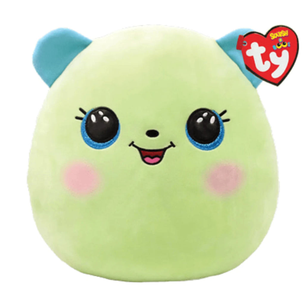 TY 39227 Squishy Beanies CLOVER - Green bear, 25 cm