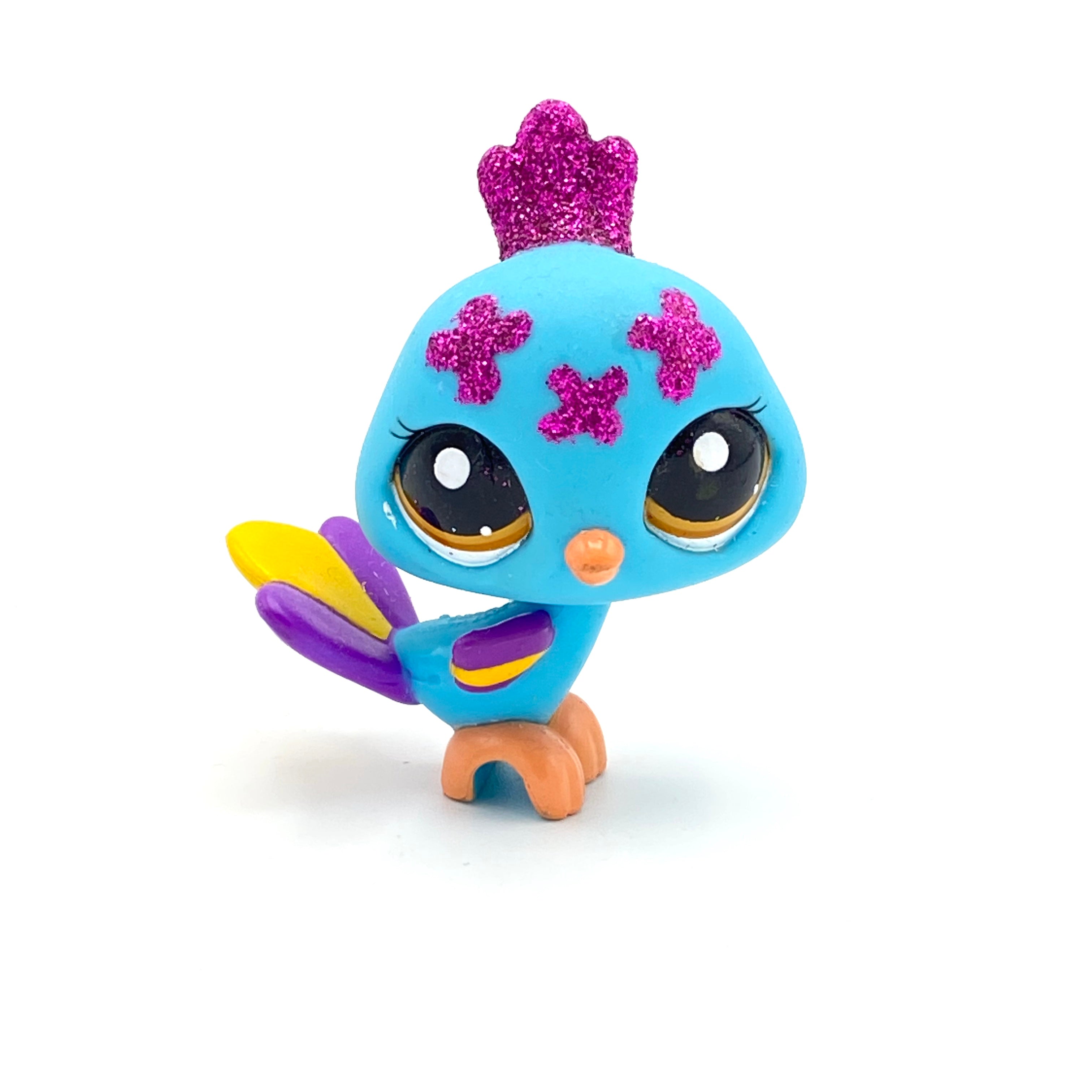 lps glitteri riikinkukko #2483 – FLEA LELUKAUPPA