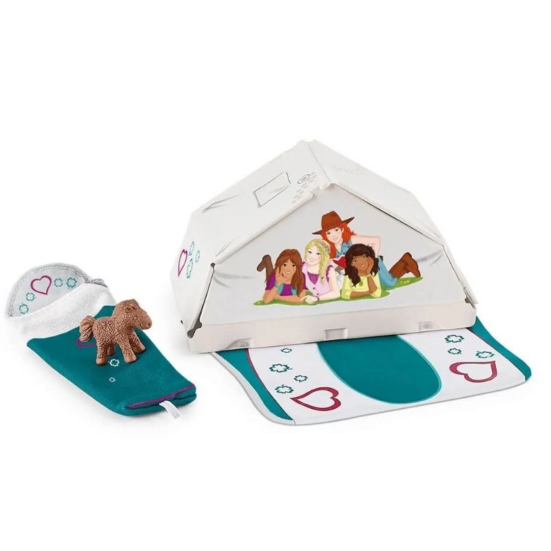 UUSI! Schleich Horse Club 42537 Telttailutarvikkeet