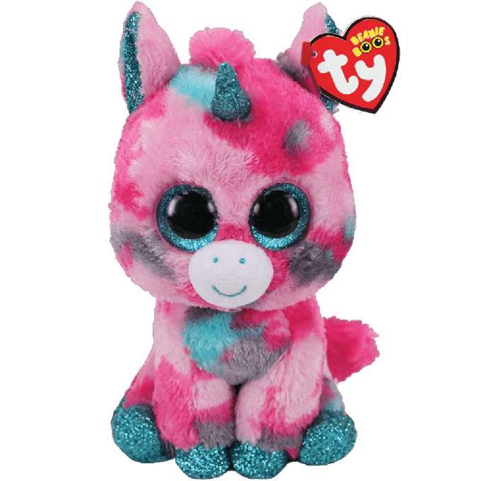 TY36466 Beanie Boos - GUMBALL Unicorn pink/aqua 23 cm pehmo