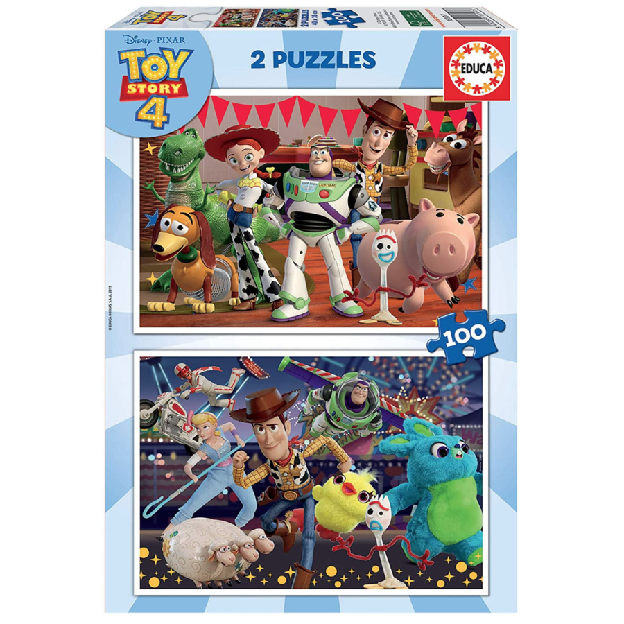 EDUCA - Toy Story 4 2x100 -palapeli
