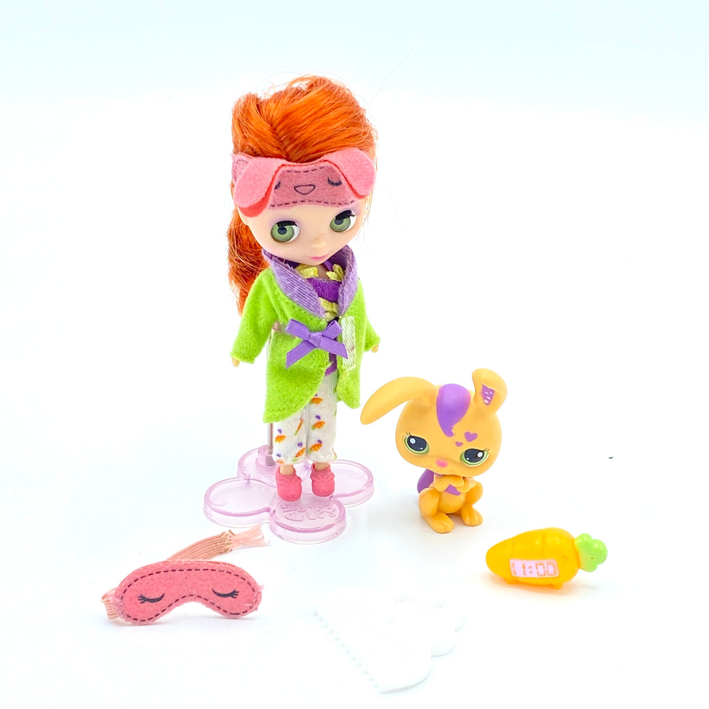 LPS nukke Blythe #B28 ja pupu #2169