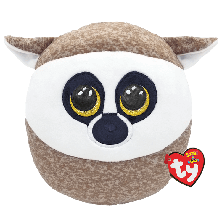 TY 39220 Squish a Boos -  LINUS Lemur, 25 cm